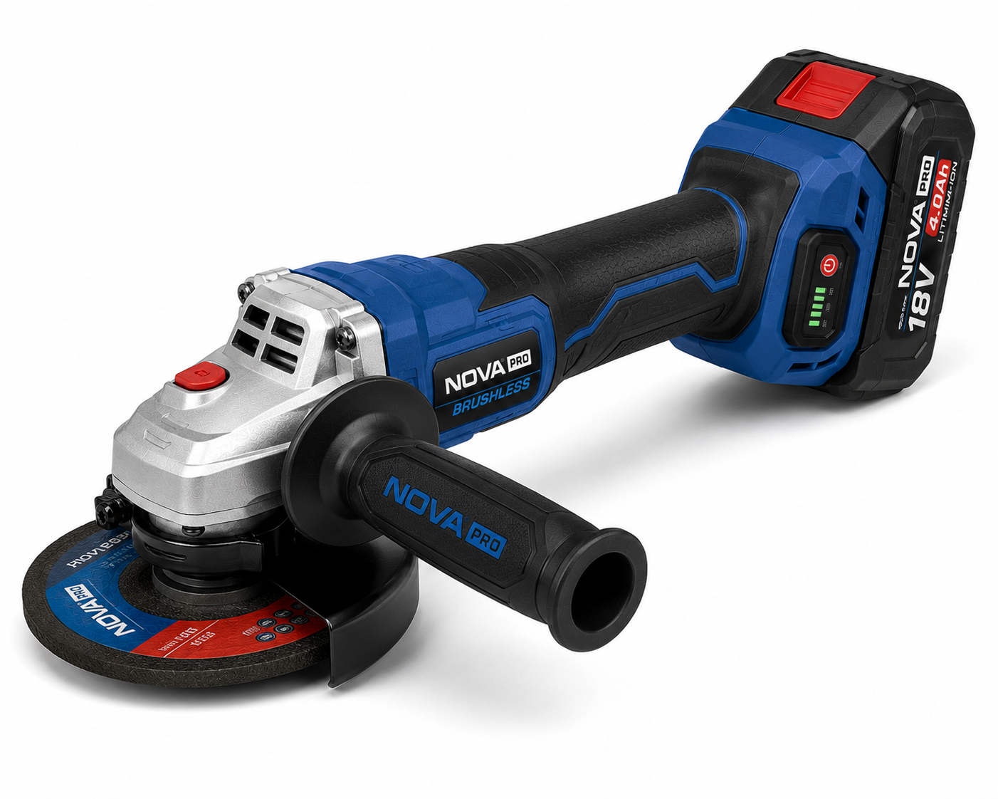 Nova Pro 18V Akülü Avuç Taşlama 125 mm