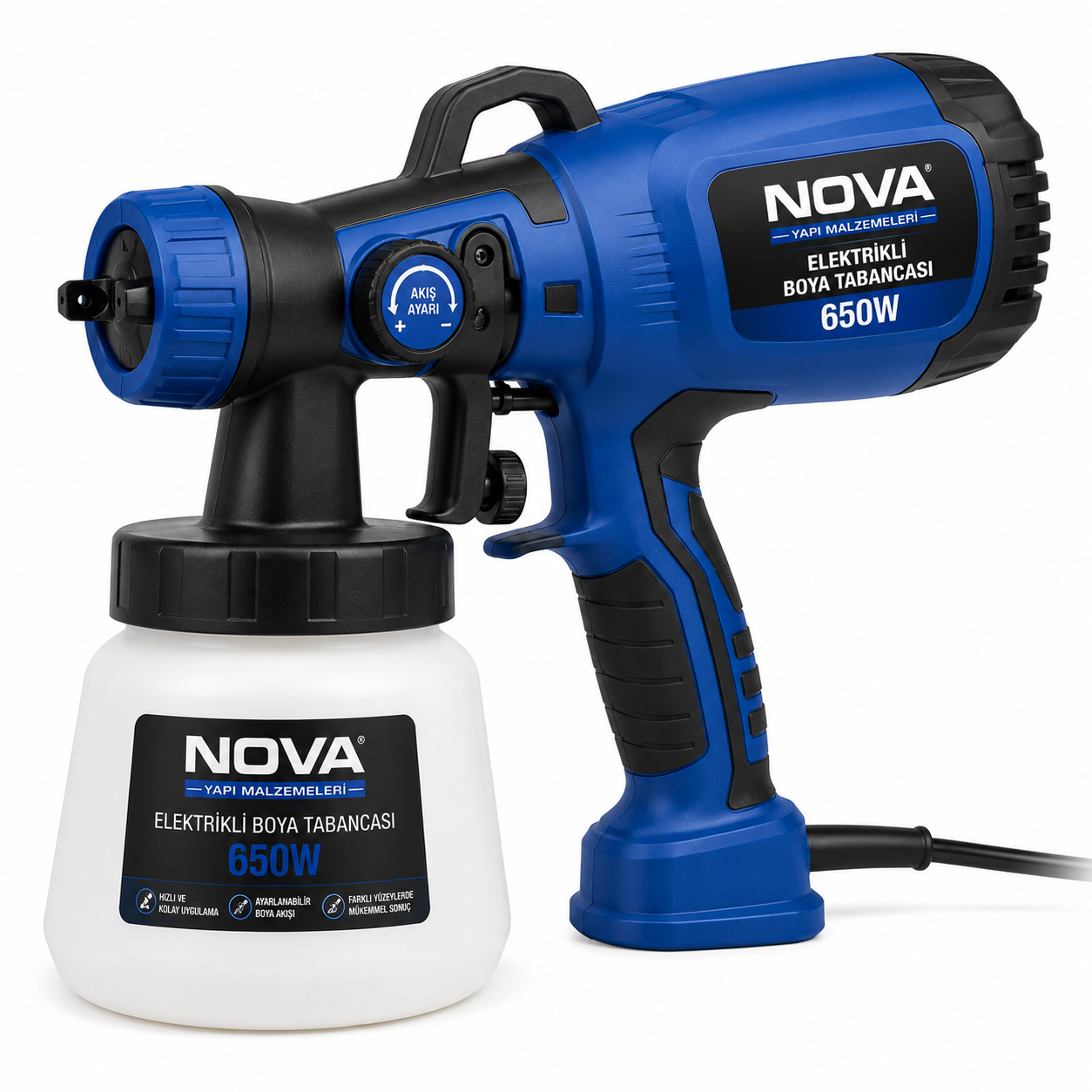 Nova Elektrikli Boya Tabancası 650W