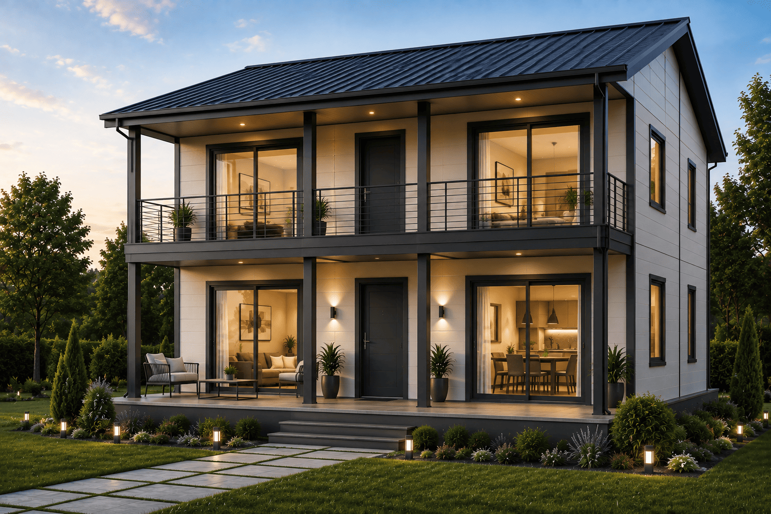 Nova Çift Katlı Prefabrik Yapı